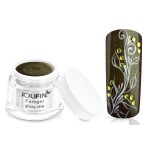 Gel UV Jolifin cu sclipici Glossy Olive 5 ml